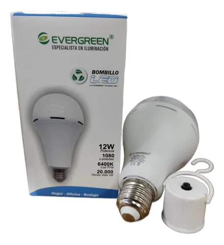 Imagen del Producto: BOMBILLO LED 12W EMERGENCIA A60 E27 6400K en Area Electric